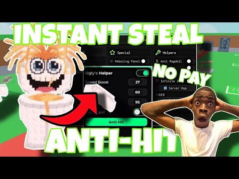 NEW! INSTANT STEAL ANTI HIT TELEPORT SCRIPT OP STEAL A BRAINROT