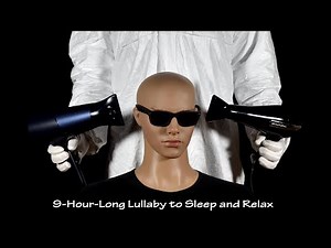 Two Hair Dryers Sound 75 | Visual ASMR | 9-Hour-Long Lullaby to Sleep and Relax