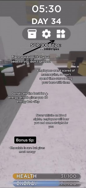 Tipssss #scp #ikea #3008 #roblox #escape #infinite #viral #like #follow #fyp #foryou #viral