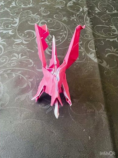Complex Origami designed by Jo Nakashima, Dragon and Unicorn 🦄🐲