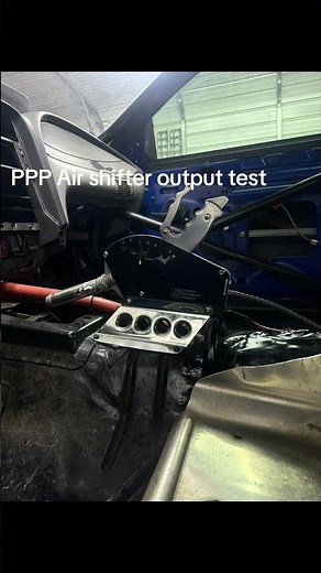 PPP air shifter testing with Holley dominator #turbo #lsswap #mustang #twinturbo #holley #turbols