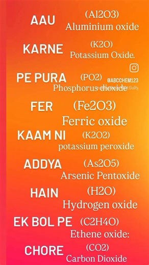 Oxides ,learn organic oxide