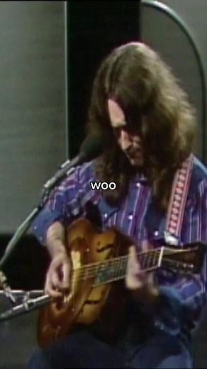 Rory Gallagher Acoustic Slide Blues Performance of 'Too Much Alcohol' on Triolian Resonator