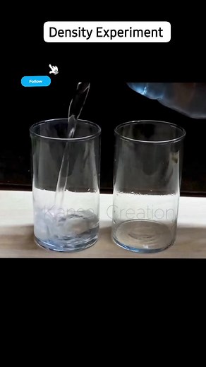 24K views · 97 reactions | Water density science experiment #density #easyscienceexperiment #learningmathod #viralreelsfb #shortsreels #education | Kansal Creation | Facebook