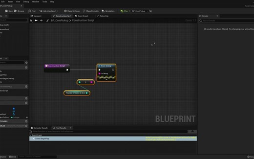 UE蓝图课8-构造脚本 Intro to Blueprints for Beginners in UE5 - 8. Construction Script