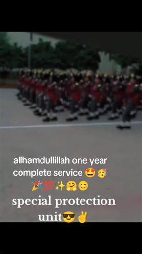 One Year of Service in Special Protection Unit