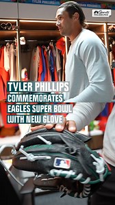 New leather for Tyler Phillips 😏🦅 | NBC Sports Philadelphia