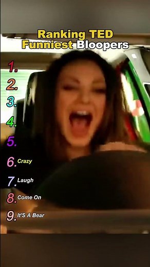 Ranking TED funniest Bloopers