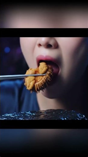 ASMR Eating Unique Ocean Creatures | Realistic & Crunchy Sounds