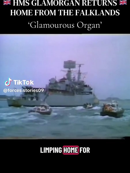 HMS Glamorgan: The Ship That Survived a Missile & Returned Home 🇬🇧