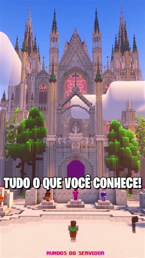 ESSE E O MELHOR SERVIDOR de SKYBLOCK E SURVIVAL BRASILEIRO para MINECRAFT JAVA e BEDROCK