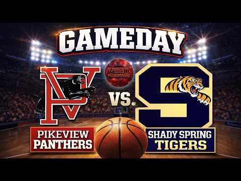 PIKEVIEW PANTHERS VS. SHADY SPRING TIGERS | 2026 RALEIGH CO. BOYS BASKETBALL