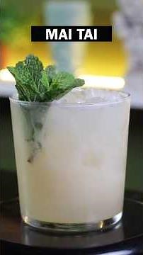 Mai Tai Famous Tiki Cocktail Recipe #cocktails #drink #maitai #tikicocktails #mixology