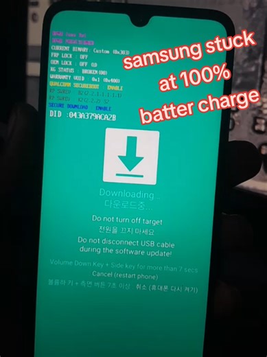 Samsung Phone Stuck at 100% Battery Charge Fix