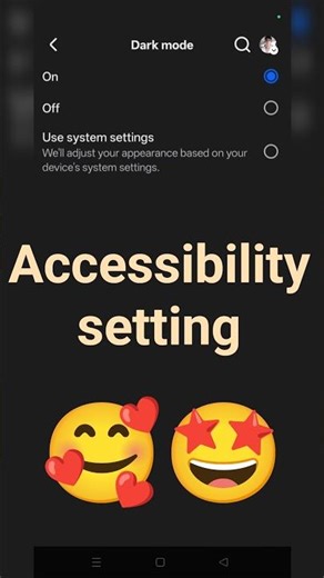 Accessibility setting kya hai 👍#shorts #educationshorts #accessibilitysettings