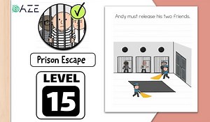 Brain Test 2 Prison Escape Level 15 Answer