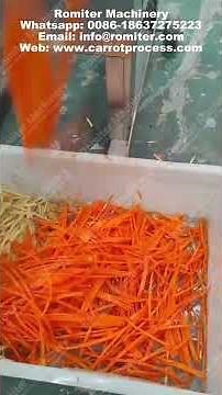 Automatic Carrot Stripe Stick Cutting Machine