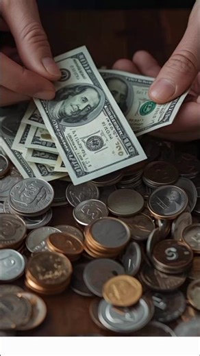 COUNTING MONEY #shorts