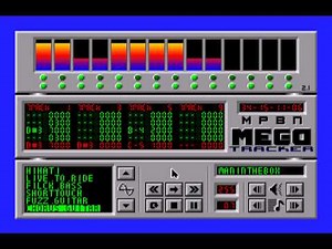 Apple IIgs MegaTracker demo