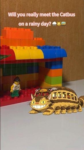 So Cute! This LEGO Catbus from Totoro Is Adorable! | Fun LEGO Engineering & Coding