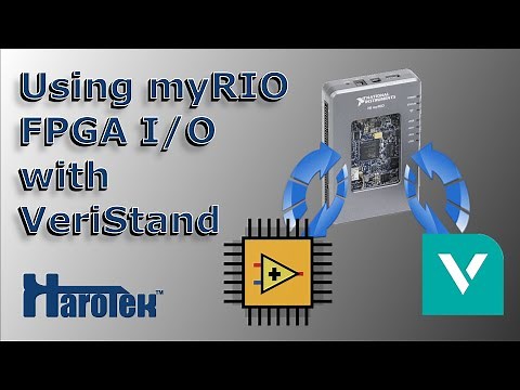 Using the FPGA I/O of a NI myRIO with VeriStand