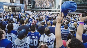 Videos from Maple Leaf Square after Toronto Maple Leafs double-overtime victory  | Sports