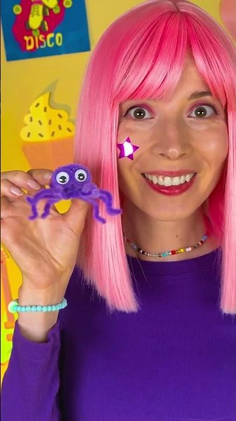 😍🕷️ The Cutest Fluffy Spider! 🕸️ Easy DIY Toy Idea! #diy