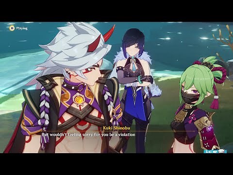 Arataki Itto & Kuki Shinobu moments (Part 2) | Genshin Impact