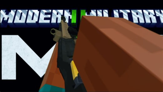 Minecraft 3D guns addon