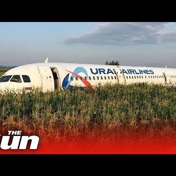 In-flight video of bird strike & emergency landing | Ural A321