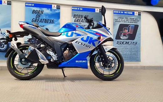 铃木Gixxer SF 250 New Color 4K MotoGP Livery周年纪念版