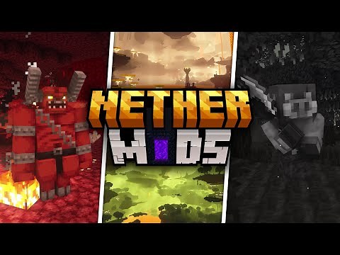 TOP 15 MODS that Improve the Minecraft NETHER | 1.20.1+