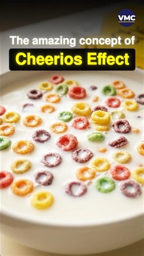 The amazing concept of Cheerios Effect! Explained by VMC JEE