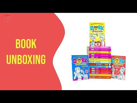 Dork Diaries 17 Book Set Collection by Rachel Renee Russell - Book Unboxing