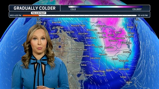 Waves of Arctic air to grip the Midwest and Northeast for weeks