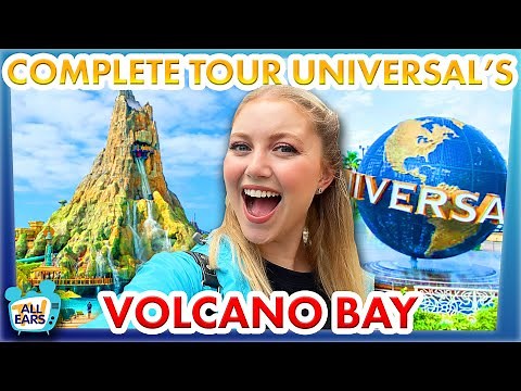 A COMPLETE Tour of Universal's Volcano Bay -- Full Walkthrough
