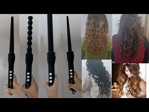 How to Use a Curling Wand for Beginners | My 4 Favourite Curling Wands | Nazia Khan