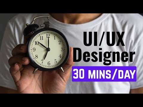How I Learned UI/UX Design With Almost No Time | 5 UI/UX Design Learning Tips in 2025