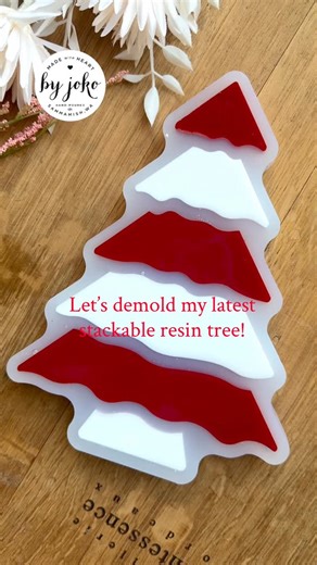 Not ashamed to admit I’m still making these 🎄 They’re way too fun to pour and even more addictive to stack. Holiday crowd favorite… and yes, you can still snag one now so future-you is READY ✨ Try the mold! @thisnthatcollc ➡️ 15% OFF code: madewithheart15 when you shop at @thisnthatcollc https://thisnthatstores.com/ 💧 THE RESIN: @craft.resin ➡️10% OFF Code: BYJOKO10 🔗Go to Linktree in bio! 🎨 koyuko Red @spangler_candy candy canes! 🎨 kuyoko red @eyecandypigments 🔗Go to Linktree in bio! ➡️10