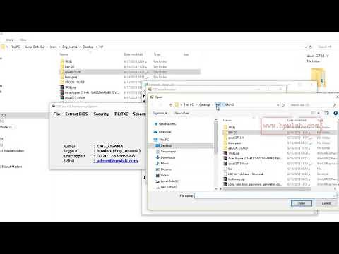 LBE Extract and inject OS Serial Number from any Bios File