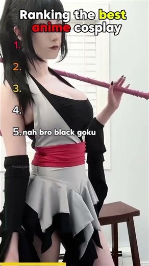 RANKING THE BEST ANIME COSPLAY #anime #jjkcosplay #jjk #kurumi #fubuki