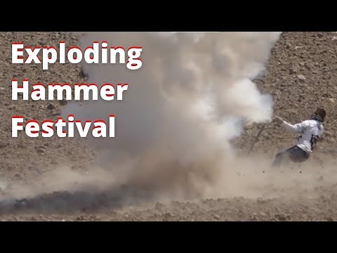 The Exploding Hammer Firework Festival Mexico