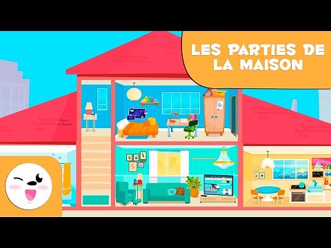 Les objets de la maison | Les parties de la maison | Vocabulaire pour enfants | Compilation
