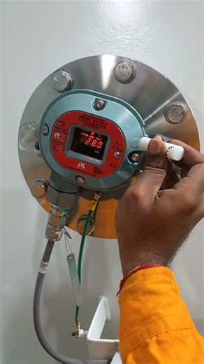 Fixed Gas Detector Alarm Testing | Maker Riken Keiki #gasdetector #safety #ship #lng #shorts #viral