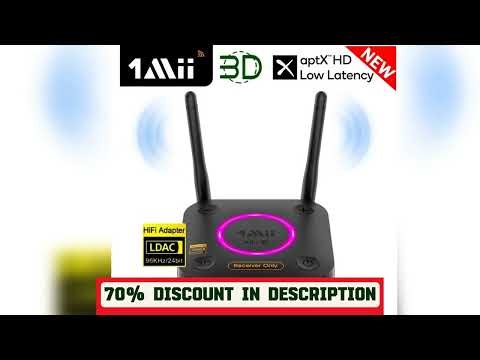 A must-have product #1Mii B06Ultra Bluetooth 5.2 Receiver with LDAC,HiFi Bluetooth Audio Adapter w