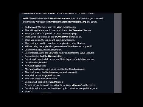 Is wave executor a virus?!?!!? | Roblox