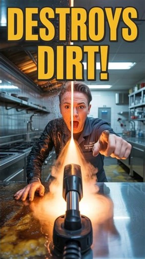 This Commercial Steam Cleaner Erases Dirt Like MAGIC