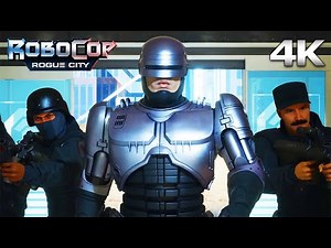 ROBOCOP: ROGUE CITY All Cutscenes (Full Game Move) 4K 60FPS Ultra HD