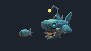 Sci Fi Shark - 3D model by crush29x2