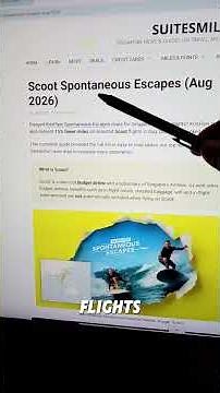 KrisFlyer Spontaneous Escapes (Aug 2026): Full List & Best Deals